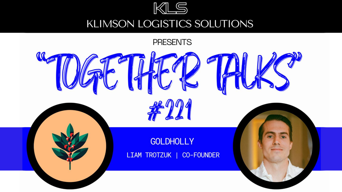 An image summary of 'Together Talks', a podcast hosted by KLS with an episode featuring Goldholly.
