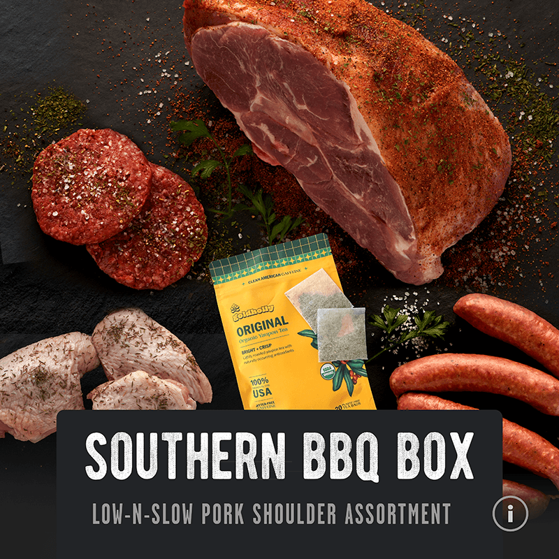 The Southern BBQ Box: Regenerative Meat and Yaupon Tea for Tailgate Season