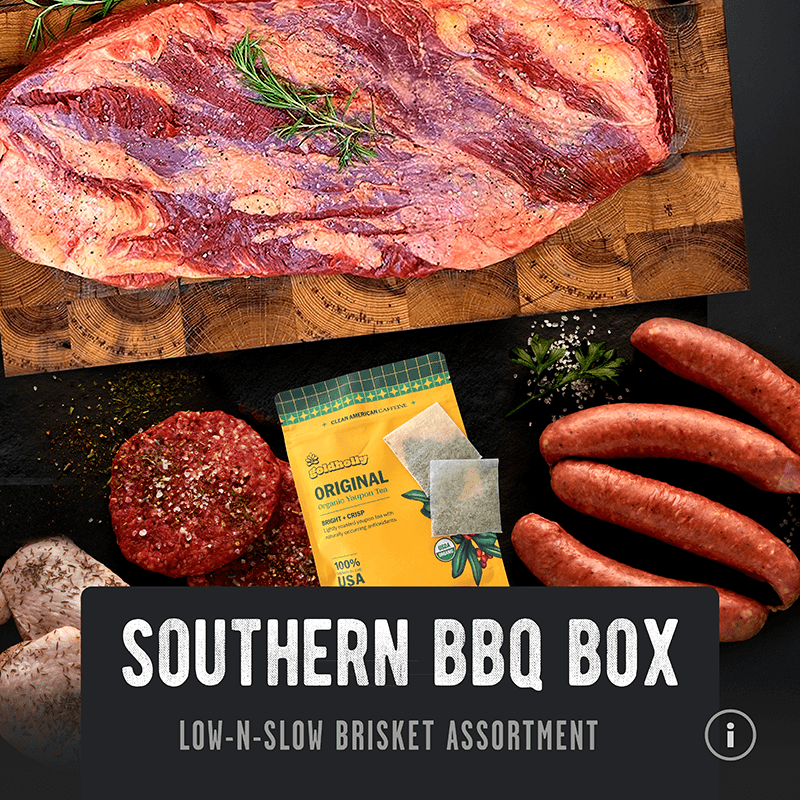 Southern BBQ Box with Yaupon Tea