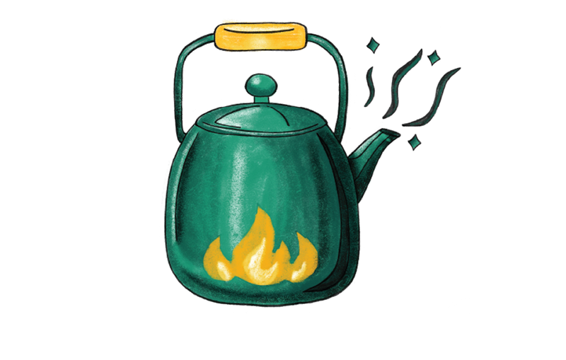 Sip it hot