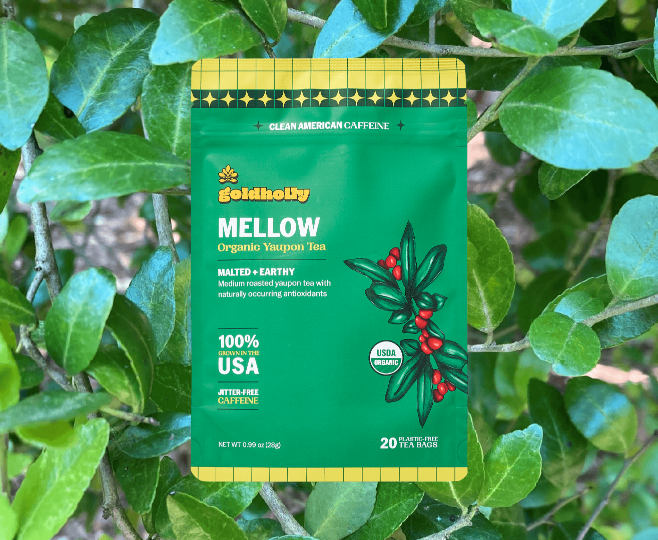 Mellow Organic Yaupon Tea