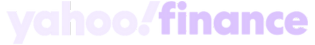 Yahoo Finance logo in purple on a transparent background.